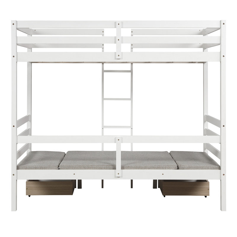 Isabelle Max Bain Twin Solid Wood Panel Loft Bed with Built in Desk by Isabelle Max Reviews Wayfair